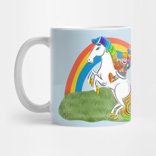 Vintage Rainbow Brite Pony Standing Mug